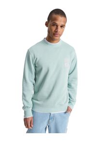 Sweatshirt Quiksilver "Salt Water Graphic", Herren, Gr. M, blau haze, Obermaterial: 55% Walkfrottier, 25% Walkfrottier, 20% Microfaser;, Sweatshirts Sweatshirt