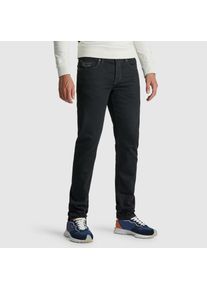 PME-Legend 5-Pocket-Jeans PME LEGEND "NAVIGATOR PTR121", Damen, Gr. 40, L&auml;nge 32, schwarz (schwarz denim), Denim/Jeans, Obermaterial: 81% Baumwolle, 18% Polyester, 1% Viskose, lang, Jeans 5-Pocket-Jeans