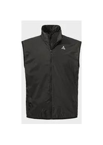 Sch&ouml;ffel Funktionsweste SCH&Ouml;FFEL "Vest Style Cannobio MNS", Herren, Gr. 48, schwarz (9990, schwarz), Oberstoff: 100% Nylon; (Coating: Polyurethan), ohne Ausschnitt, Westen Funktionsweste