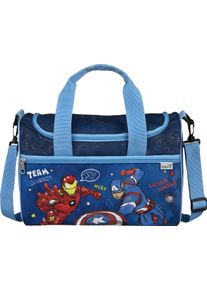 Sporttasche Scooli "Jurassic World", M&auml;dchen, Gr. B/H/T: 35cm x 23cm x 16cm, bunt (avengers), Polyester, bedruckt, Taschen Sporttasche