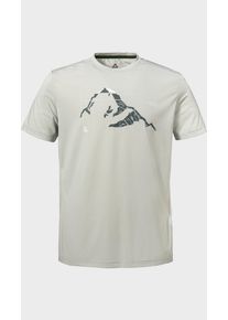 Sch&ouml;ffel Funktionsshirt SCH&Ouml;FFEL "CIRC T Shirt Sulten M", Herren, Gr. 46, 0918, grau, Oberstoff: 100% Polyester, Rundhals, Shirts Funktionsshirt