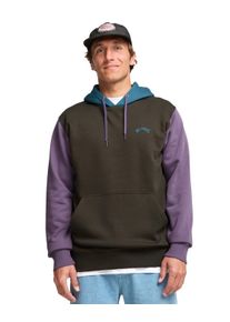 Kapuzensweatshirt Billabong "Arch Block", Herren, Gr. XL, dusty grape, Obermaterial: 55% Walkfrottier, 25% Walkfrottier, 20% Microfaser;, Sweatshirts Kapuzensweatshirt