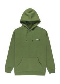 Kapuzensweatshirt DC Shoes "Patch It", Herren, Gr. S, bronze gr&uuml;n, Obermaterial: 60% Walkfrottier, 40% Microfaser;, Sweatshirts Kapuzensweatshirt