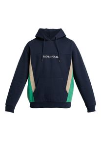 Kapuzensweatshirt Quiksilver "Clicker", Herren, Gr. M, schwarz navy, Obermaterial: 45% Walkfrottier, 40% Walkfrottier, 15% Microfaser;, Sweatshirts Kapuzensweatshirt