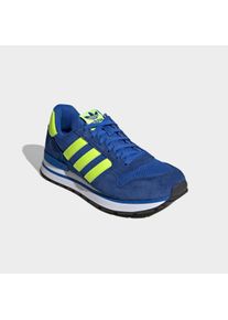 Sneaker adidas originals "ZX 500 RS", Damen, Gr. 40, blau, solar gelb, royal blau, Leder, Textil, Schuhe Sneaker
