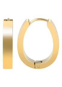 Adelia&acute;s Paar Creolen ADELIA&acute;S "Damen Ohrringe &iquest; Creole aus Edelstahl", gold, Ohrringe, Damen, Edelstahl, Paar Creolen