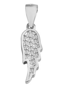 Adelia&acute;s Kettenanh&auml;nger ADELIA&acute;S "Damen Anh&auml;nger &iquest; Fl&uuml;gel Anh&auml;nger aus 925 Silber mit Zirkonia", silber, Schmuckanh&auml;nger, Damen, Kettenanh&auml;nger
