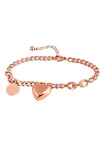 Adelia&acute;s Kettenanh&auml;nger ADELIA&acute;S "Damen Anh&auml;nger &iquest; Herzanh&auml;nger aus Edelstahl", gold, Schmuckanh&auml;nger, Damen, Edelstahl, Kettenanh&auml;nger