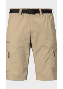 Sch&ouml;ffel Shorts SCH&Ouml;FFEL "Shorts Silvaplana2", Herren, Gr. 52, Normalgr&ouml;&szlig;en, beige (4705, beige), Oberstoff: 100% Nylon, Hosen Shorts