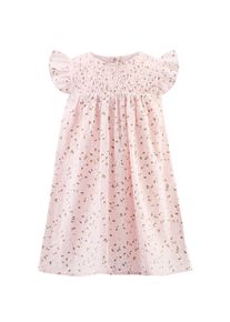 Sommerkleid happy girls "M&auml;dchenkleid", M&auml;dchen, Gr. 122, EURO-Gr&ouml;&szlig;en, rose, Stoff, 100% Baumwolle, normal, Kleider Sommerkleid