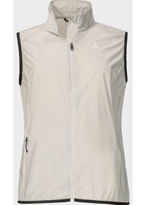 Sch&ouml;ffel Funktionsweste SCH&Ouml;FFEL "Vest Style Cannobio WMS", Damen, Gr. 46, 9040, natur, Oberstoff: 100% Nylon; (Coating: Polyurethan), ohne Ausschnitt, Westen Funktionsweste