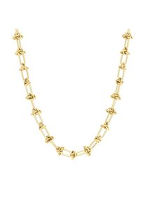 Liebeskind Berlin Halskette - Edelstahl The Knot - Gr. unisize - in Quarz - f&uuml;r Damen