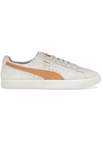 Puma Low-Top Sneaker - Puma Clyde OG Frosted Ivory Clementine - Gr. 42 (EU) - in Wei&szlig; - f&uuml;r Damen