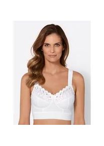 w&auml;schepur Entlastungs-BH W&Auml;SCHEPUR, Damen, Gr. 120, Cup C, wei&szlig;, 85% Polyamid, 10% Elasthan, 5% Viskose, BHs BH Entlastungs-BH B&uuml;gelloser-BH