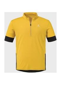 Sch&ouml;ffel Radtrikot SCH&Ouml;FFEL "CIRC Shirt Style Pinega MNS", Herren, Gr. 52, gelb (5205, gelb), Oberstoff: 100% Polyester, Trikots