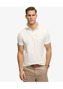 Superdry Herren Vintage Destroy Poloshirt White - Gr&ouml;&szlig;e: L 104080850035171D003