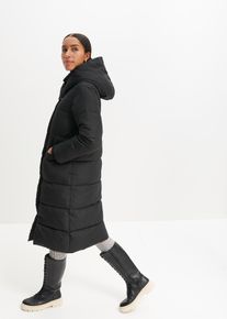 bonprix Oversize Steppmantel, schwarz, Gr.44, Stylischer, dick wattierter oversized Mantel mit Kapuze