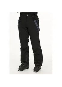Skihose WHISTLER "Gippslang", Herren, Gr. L, US-Gr&ouml;&szlig;en, schwarz, 94% Polyester, 6% Elasthan, mehrfarbig, lang, Hosen Skihose, mit wasserdichter 3-Lagen-Membran