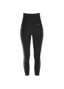 Leggings WINSHAPE "Functional Power Shape 7/8-Tights HWL314", Damen, Gr. S, Normalgr&ouml;&szlig;en, schwarz, 80% Polyester, 20% Elasthan, Hosen Leggings, High Waist mit praktischen Taschen