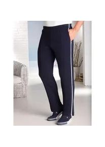 Classic Dog Homewearpants CLASSIC, Herren, Gr. 54, Normalgr&ouml;&szlig;en, blau (marine), 100% Baumwolle, gemustert, mehrfarbig, lang, Hosen