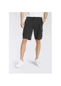Sweatbermudas Kangaroos "Cargo Bermudas", Herren, Gr. XL (56/58), N-Gr, grau (anthrazit), Obermaterial: 80% Baumwolle, 20% Polyester, Hosen