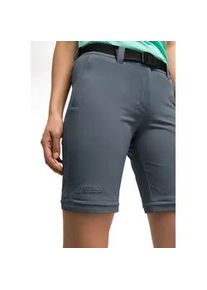 Funktionshose Maier Sports "Nata 2", Damen, Gr. 34, Normalgr&ouml;&szlig;en, grau, 90% Polyamid, 10% Elasthan, Hosen Funktionshose, Damen Wanderhose, zipp-off Outdoor-Hose, 3 Taschen, Regular Fit