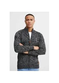 Strickjacke Blend "BHDaniri", Herren, Gr. M, schwarz, Feinstrick, 50% Baumwolle, 50% Polyacryl, regular fit, ohne Ausschnitt, Raglan&auml;rmel Strickb&uuml;ndchen, Strickjacken Strickjacke, Strickjacke mit hochabschlie&szlig;endem Kragen