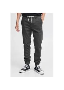 Chinohose Blend "BHSelli", Herren, Gr. L, US-Gr&ouml;&szlig;en, grau (ebony grau), Web, 98% Baumwolle, 2% Elasthan, unifarben, regular fit lang, Hosen Chinohose, Klassische Chinohose