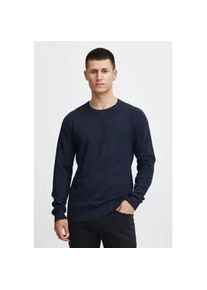 Strickpullover Blend "BHZap", Herren, Gr. XL, marineblaus, Grobstrick, 100% Baumwolle, unifarben, regular fit, Pullover Strickpullover, Klassischer Grobstrickpullover