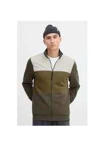 Sweatjacke Blend "BHBlock", Herren, Gr. S, forest night, Sweatware, 60% Baumwolle, 40% Polyester, regular fit normal, Rundhals, eingesetzt Rippb&uuml;ndchen, Sweatjacken Sweatjacke, Stilvolle Sweat Zip-Jacke