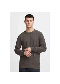 Strickpullover Blend "BHZap", Herren, Gr. XXL, pewter mix, Grobstrick, 100% Baumwolle, unifarben, regular fit, Pullover Strickpullover, Klassischer Grobstrickpullover