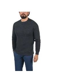 Strickpullover Blend "BHCarrizal", Herren, Gr. L, blau (marineblaus), Grobstrick, 100% Polyacryl, unifarben, regular fit normal, Rundhals, eingesetzt, Pullover Strickpullover, Stilvoller Grobstrick-Pullover mit Rundhalsausschnitt