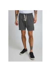 Sweatshorts Blend "BHTimo", Herren, Gr. XXL, US-Gr&ouml;&szlig;en, charcoal, Sweatware, 60% Baumwolle, 40% Polyester, unifarben, regular fit kurz, Hosen Sweatshorts, Kurze Hose mit fixierten Saumkanten am Bein