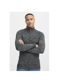 Troyer Blend "BHDanovan", Herren, Gr. L, navy, Feinstrick, 50% Baumwolle, 50% Polyacryl, regular fit, ohne Ausschnitt, Raglan&auml;rmel, Pullover Troyer, Strickpullover in MeLange-Optik