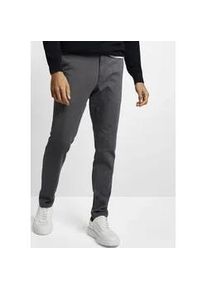 Chinohose Cinque "CIBRODY", Herren, Gr. 56, N-Gr, grau, Web, Obermaterial: 97% Baumwolle, 3% Elasthan, slim fit lang, Hosen Chinohose, modisches Strukturmuster