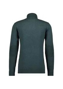 Rundhalspullover Ragman, Herren, Gr. 54, gr&uuml;n (dunkelgr&uuml;n, 357), 95% Baumwolle 5% Cashmere, hoch geschlossener Ausschnitt, Pullover Rundhalspullover