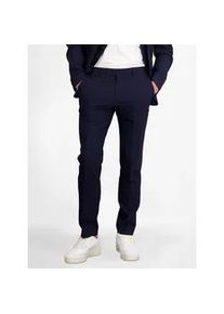 Baukastenhose Lerros "Lerros Herren Anzughose mit Stretchanteil, gerade geschnitten", Herren, Gr. 58, blau (bold navy), 49% Viskose, 29% Polyester, 20% Wolle, 2% Elasthan, Hosen