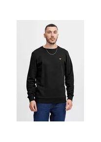 Rundhalspullover Blend "BHLobs", Herren, Gr. XXL, schwarz, Sweatware, 100% Baumwolle, unifarben, regular fit, Pullover Rundhalspullover, Klassischer Sweatpullover mit Rundhalsausschnitt