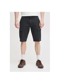 Cargoshorts Blend "BHWoven", Herren, Gr. L, US-Gr&ouml;&szlig;en, schwarz, Web, 98% Baumwolle, 2% Elasthan, unifarben, regular fit kniefrei, Hosen, L&auml;ssige Cargo-Shorts mit Taschen