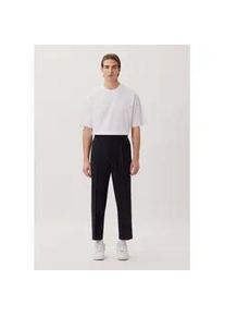 Chinohose STUDIO SEIDENSTICKER "Studio", Herren, Gr. 50, Normalgr&ouml;&szlig;en, blau (navy), 52% Wolle, 44% Polyester, 4% Elasthan, unifarben, Hosen Chinohose