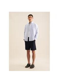 Shorts Seidensticker "Schwarze Rose", Herren, Gr. 46, Normalgr&ouml;&szlig;en, blau (navy), 97% Baumwolle, 3% Elasthan, unifarben, Hosen Shorts