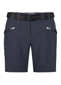 Bermudas Killtec "KOS 19 WMN BRMDS", Damen, Gr. 44, Normalgr&ouml;&szlig;en, blau (nachtblau), Obermaterial: 100% Polyester, Hosen Bermudas, wasserabweisend, schnelltrocknend, Stretch-Material, inkl. G&uuml;rtel