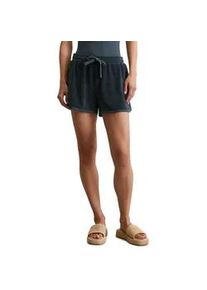 Marc O'Polo Shorts MARC O'POLO "aus softem Baumwolle-Mix", Damen, Gr. XS, Normalgr&ouml;&szlig;en, blau (m886), Obermaterial: 80% Baumwolle, 20% Polyester, unifarben, skinny fit kurz, Hosen Shorts