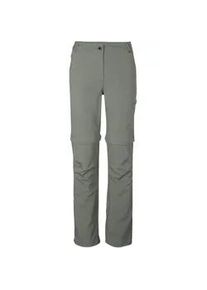 Zip-off-Hose Killtec "KOS 187 KG WMN PNTS", Damen, Gr. 20, Kurzgr&ouml;&szlig;en, gr&uuml;n (helloliv), Obermaterial: 92% Polyester, 8% Elasthan, Hosen, Abzippbare Funktionshose mit Komfort-Stretch, schnelltrocknend