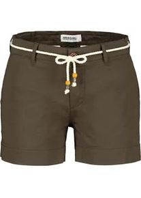 alife and kickin Shorts ALIFE & KICKIN "Damen JuleAK A", Damen, Gr. XL, Normalgr&ouml;&szlig;en, grau (stone), 98% Baumwolle, 2% Elasthan, Hosen Shorts