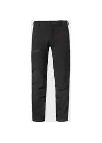 Sch&ouml;ffel Outdoorhose SCH&Ouml;FFEL "Pants Folkstone Warm M", Herren, Gr. 50, Normalgr&ouml;&szlig;en, schwarz (0999, schwarz), Oberstoff: 56% Nylon, 34% Polyester, 10% Elasthan, Hosen Outdoorhose