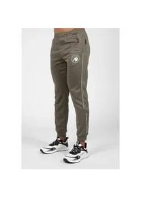 Sweathose GORILLA WEAR, Herren, Gr. XL, US-Gr&ouml;&szlig;en, gr&uuml;n, 100% Polyester, Hosen Sweathose, mit Mesh-Details f&uuml;r Ventilation