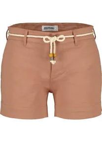 alife and kickin Shorts ALIFE & KICKIN "Damen JuleAK A", Damen, Gr. XS, Normalgr&ouml;&szlig;en, braun (italian clay), 98% Baumwolle, 2% Elasthan, Hosen Shorts