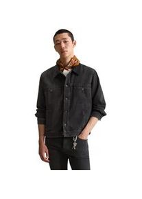 Marc O'Polo Jeansjacke MARC O'POLO DENIM "mit Cordkragen", Herren, Gr. L, schwarz, Obermaterial: 100% Baumwolle, unifarben, regular fit, Manschette, Jacken Jeansjacke