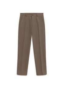Chinohose Bugatti "Cozy Times", Herren, Gr. 32, L&auml;nge 32, beige (40, beige), 68% Polyester, 28% Viskose, 4% Elasthan, unifarben, gerade, unten schmal, Hosen Chinohose, Tapered Fit mit Soft Touch